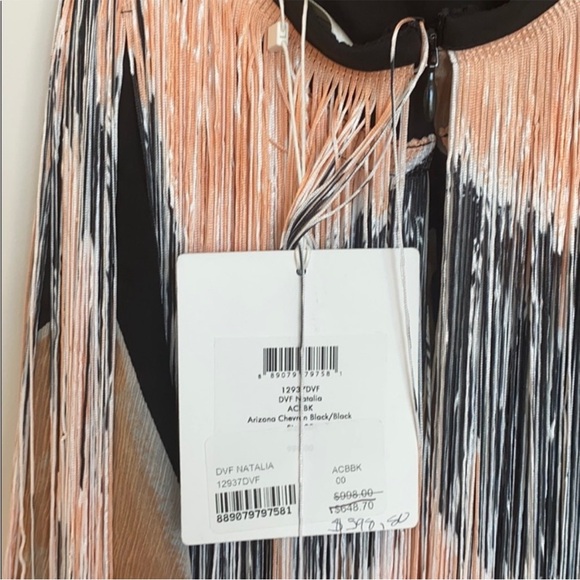 DVF Natalia Fringe Dress - Picture 9 of 11